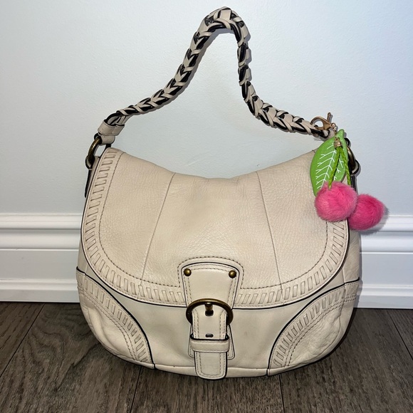 Coach Handbags - 🍒 Vintage Coach Poppy Whipstitch Hobo Bag